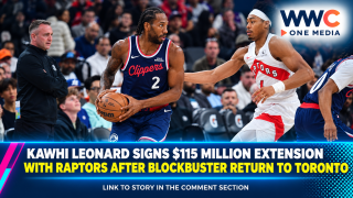 Kawhi Leonard Signs $115 Million Extension With Raptors After Blockbuster Return to Toronto
