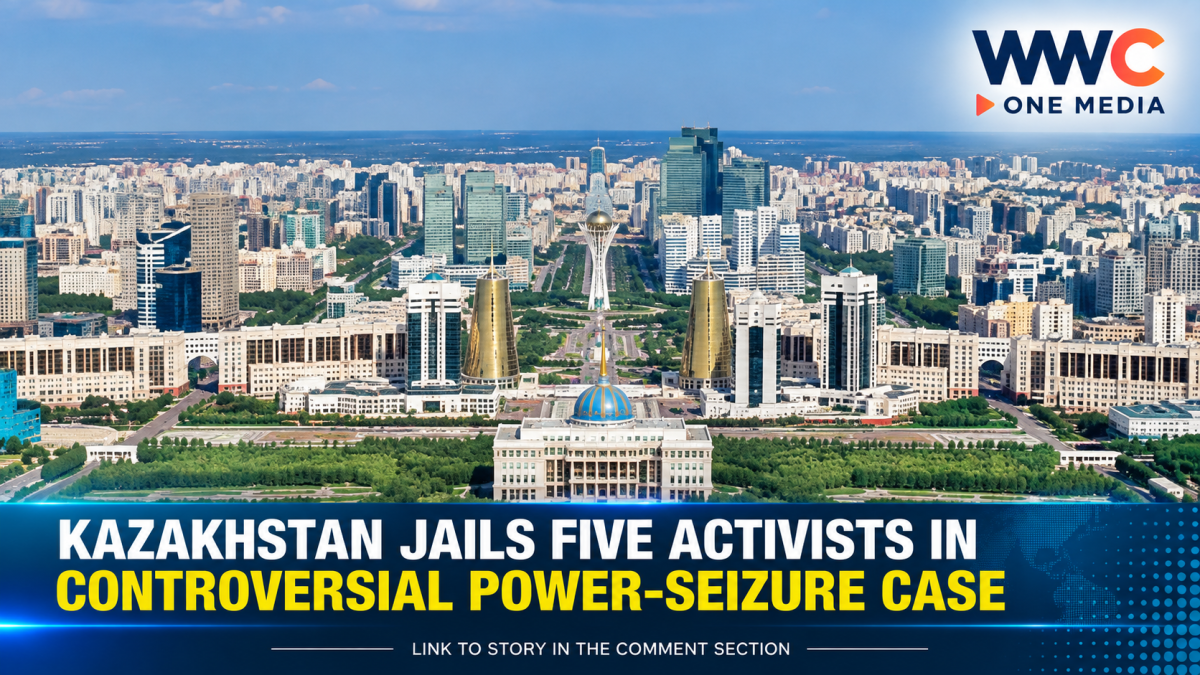 Kazakhstan Jails Five Activists in Controversial Power-Seizure Case