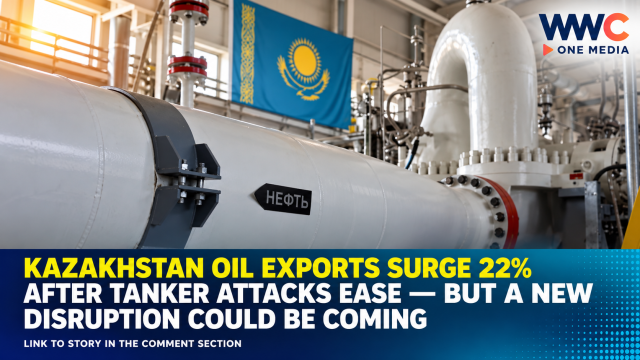 Kazakhstan Oil Exports Surge 22% After Tanker Attacks Ease — But a New Disruption Could Be Coming