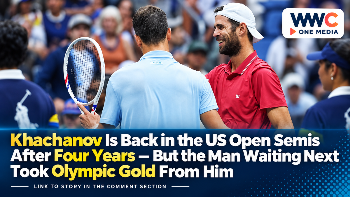 Khachanov Is Back in the US Open Semis After Four Years — But the Man Waiting Next Took Olympic Gold From Him
