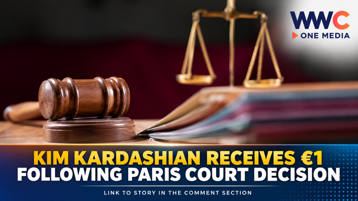 Kim Kardashian Receives €1 Following Paris Court Decision