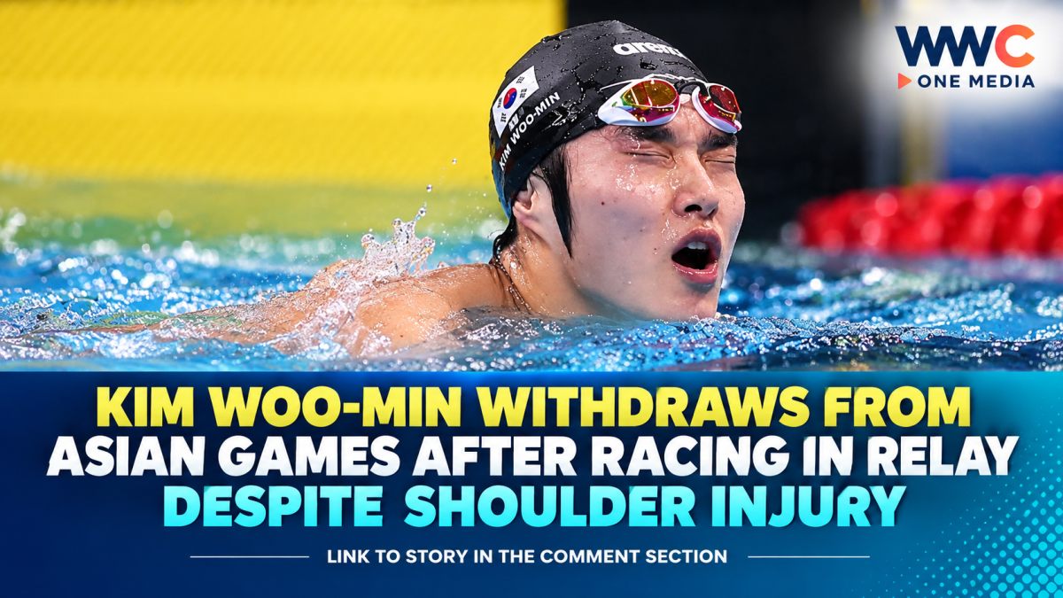Kim Woo-min Withdraws From Asian Games After Racing in Relay Despite Shoulder Injury