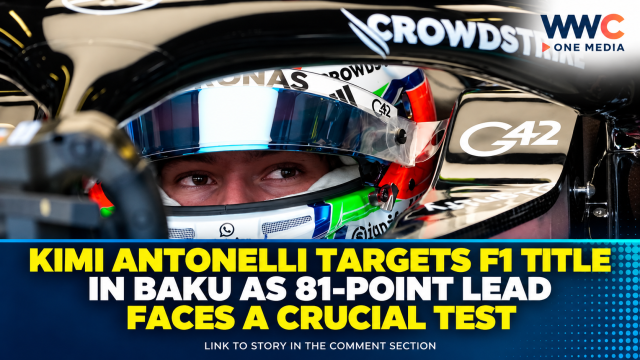 Kimi Antonelli Targets F1 Title in Baku as 81-Point Lead Faces a Crucial Test