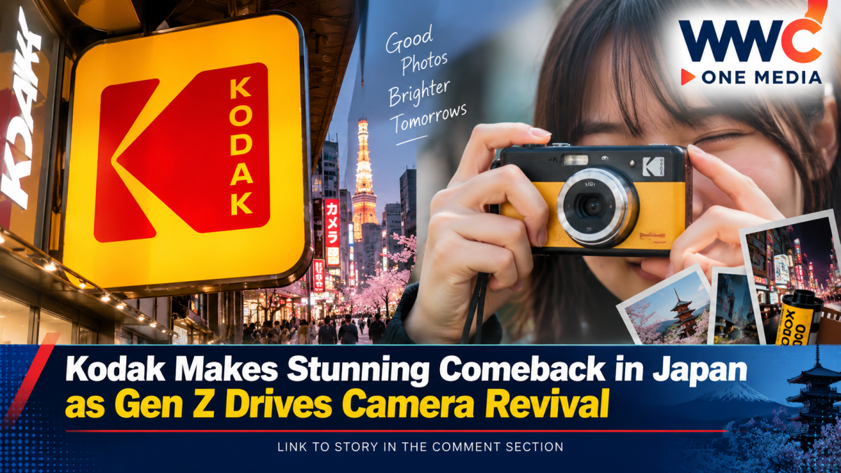Kodak Makes Stunning Comeback in Japan as Gen Z Drives Compact Camera Revival
