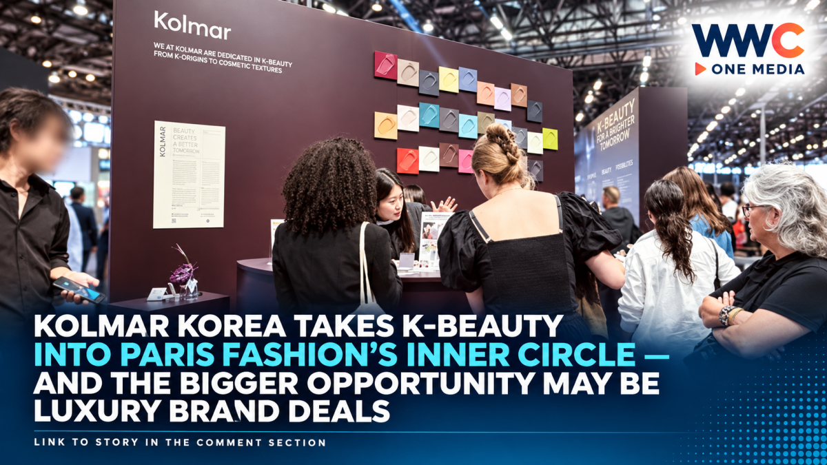 Kolmar Korea Takes K-Beauty Into Paris Fashion’s Inner Circle — And the Bigger Opportunity May Be Luxury Brand Deals