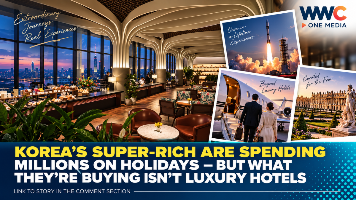 Korea’s Super-Rich Are Spending Millions on Holidays — But What They’re Buying Isn’t Luxury Hotels