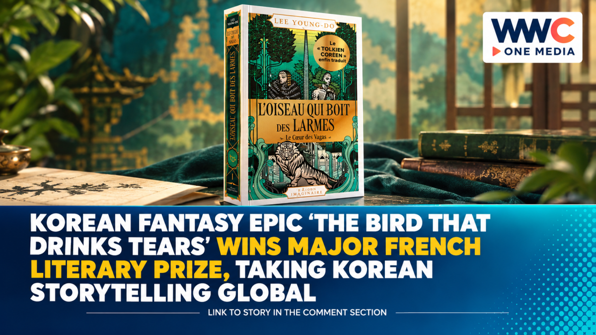 Korean Fantasy Epic ‘The Bird That Drinks Tears’ Wins Major French Literary Prize, Taking Korean Storytelling Global