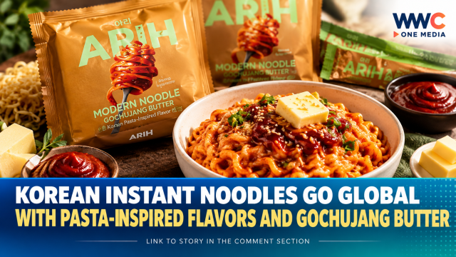 Korean Instant Noodles Go Global With Pasta-Inspired Flavors and Gochujang Butter