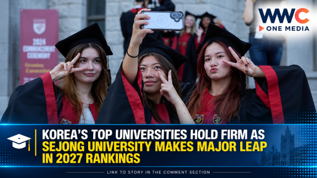 Korea’s Top Universities Hold Firm as Sejong University Makes Major Leap in 2027 Rankings