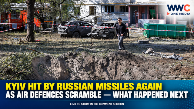 Kyiv Hit by Russian Missiles Again as Air Defences Scramble — What Happened Next