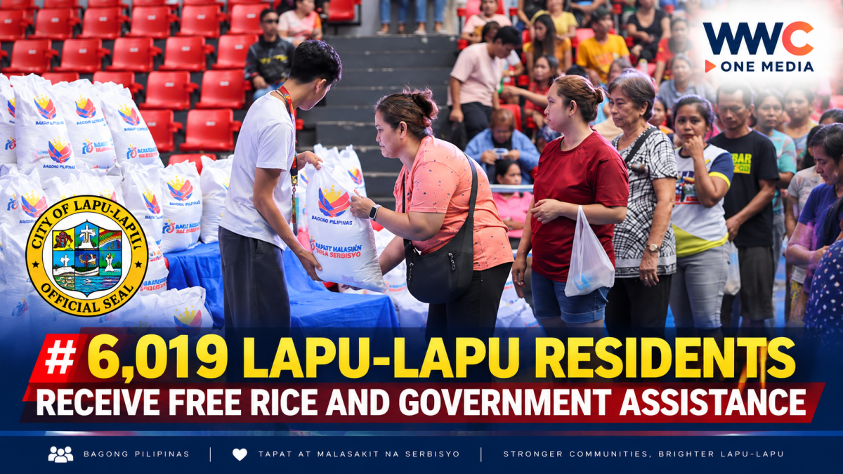 6,019 Lapu-Lapu Residents Receive Free Rice and Government Assistance
