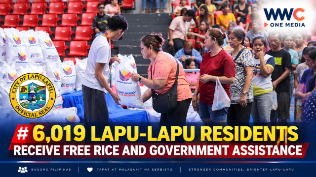 6,019 Lapu-Lapu Residents Receive Free Rice and Government Assistance