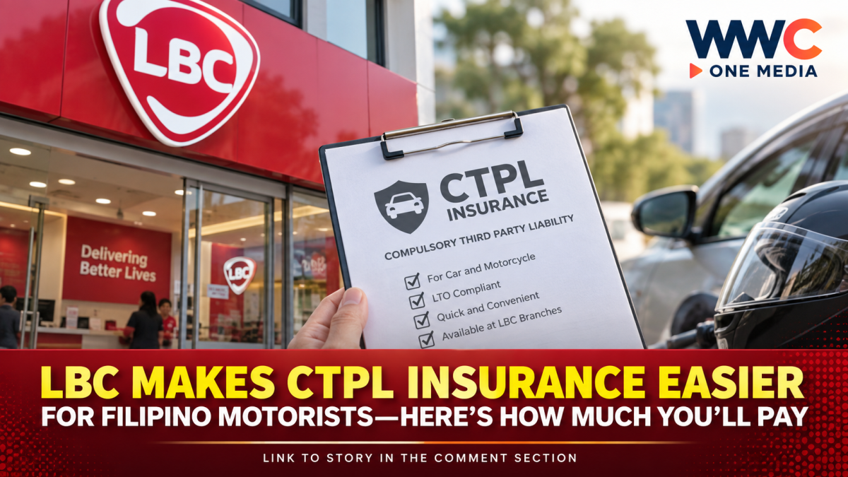 LBC Makes CTPL Insurance Easier for Filipino Motorists—Here’s How Much You’ll Pay
