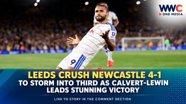 Leeds Crush Newcastle 4-1 to Storm Into Third as Calvert-Lewin Leads Stunning Victory