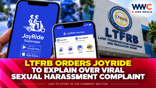 LTFRB Orders JoyRide to Explain Over Viral Sexual Harassment Complaint