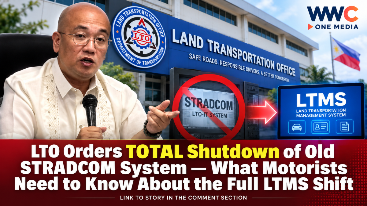 LTO Orders TOTAL Shutdown of Old STRADCOM System — What Motorists Need to Know About the Full LTMS Shift