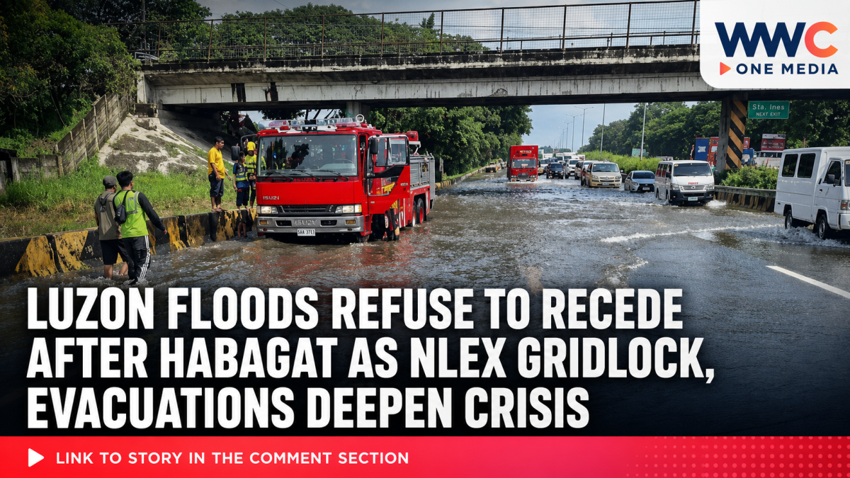 Luzon Floods Refuse to Recede After Habagat as NLEX Gridlock, Evacuations Deepen Crisis