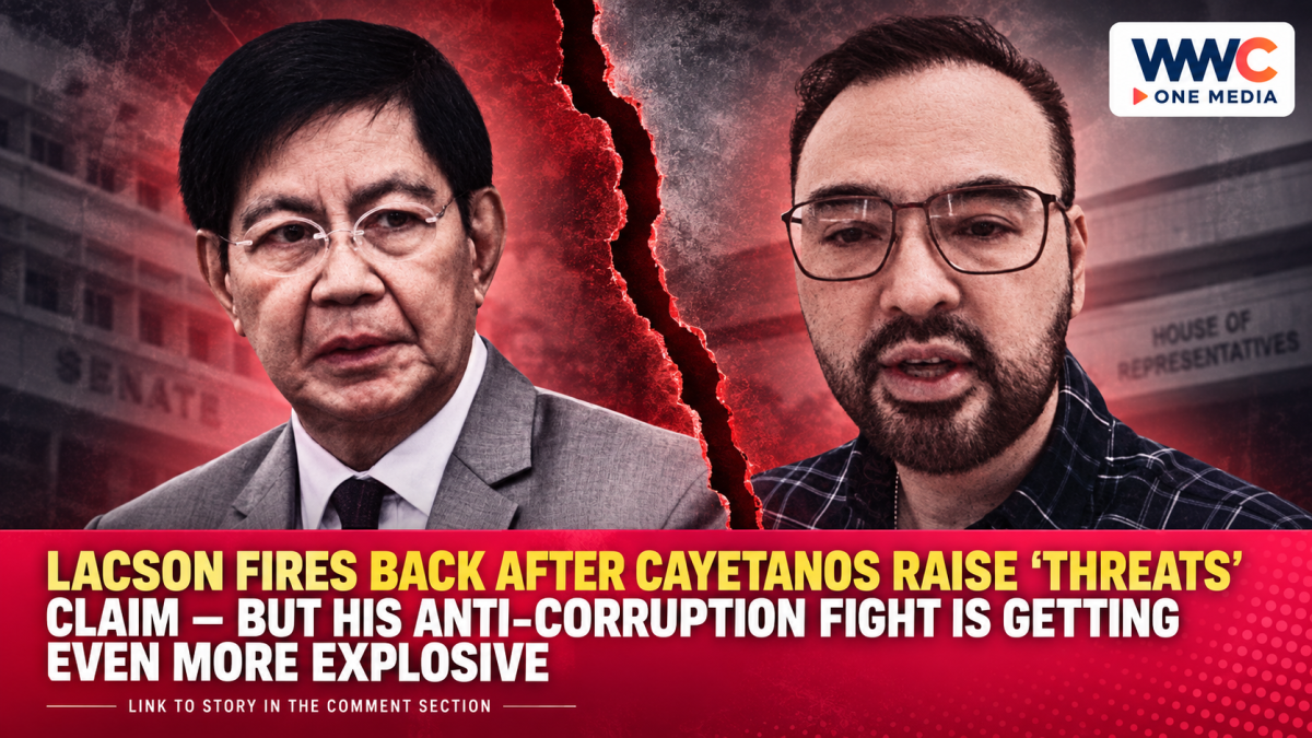 Lacson Fires Back After Cayetanos Raise ‘Threats’ Claim — But His Anti-Corruption Fight Is Getting Even More Explosive