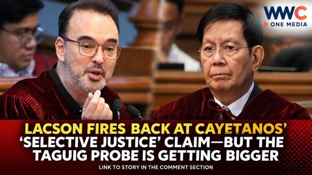 Lacson Fires Back at Cayetanos’ ‘Selective Justice’ Claim—But the Taguig Probe Is Getting Bigger
