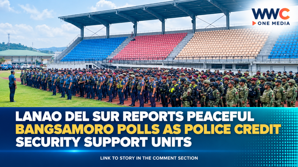 Lanao del Sur Reports Peaceful Bangsamoro Polls as Police Credit Security Support Units