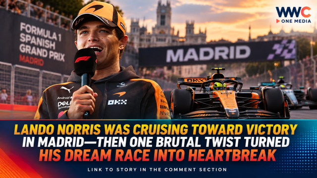 Lando Norris Was Cruising Toward Victory in Madrid—Then One Brutal Twist Turned His Dream Race Into Heartbreak