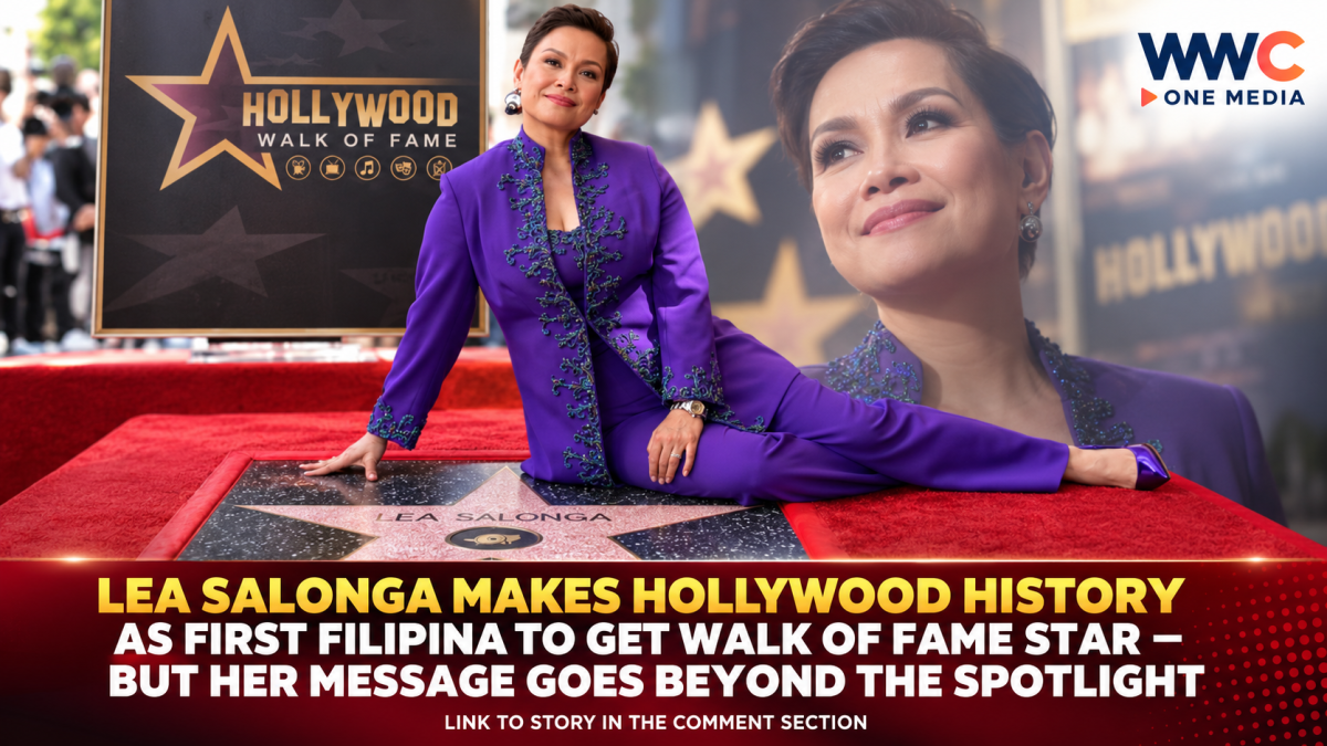 Lea Salonga Makes Hollywood History as First Filipina to Get Walk of Fame Star — But Her Message Goes Beyond the Spotlight