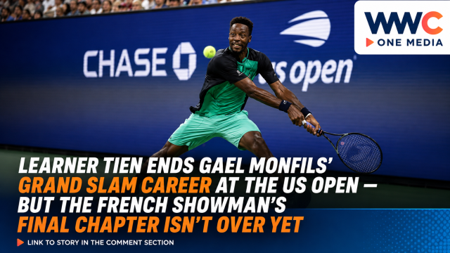 Learner Tien Ends Gael Monfils’ Grand Slam Career at the US Open — But the French Showman’s Final Chapter Isn’t Over Yet