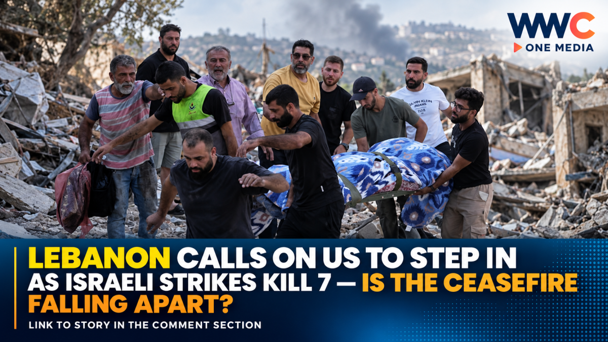 Lebanon Calls on US to Step In as Israeli Strikes Kill 7 — Is the Ceasefire Falling Apart?
