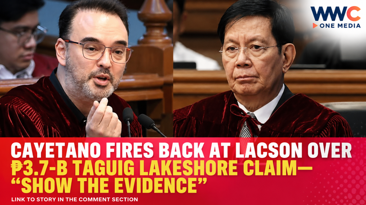Cayetano Fires Back at Lacson Over ₱3.7-B Taguig Lakeshore Claim: “Show the Evidence”