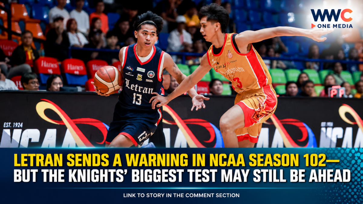 Letran Sends a Warning in NCAA Season 102—But the Knights’ Biggest Test May Still Be Ahead