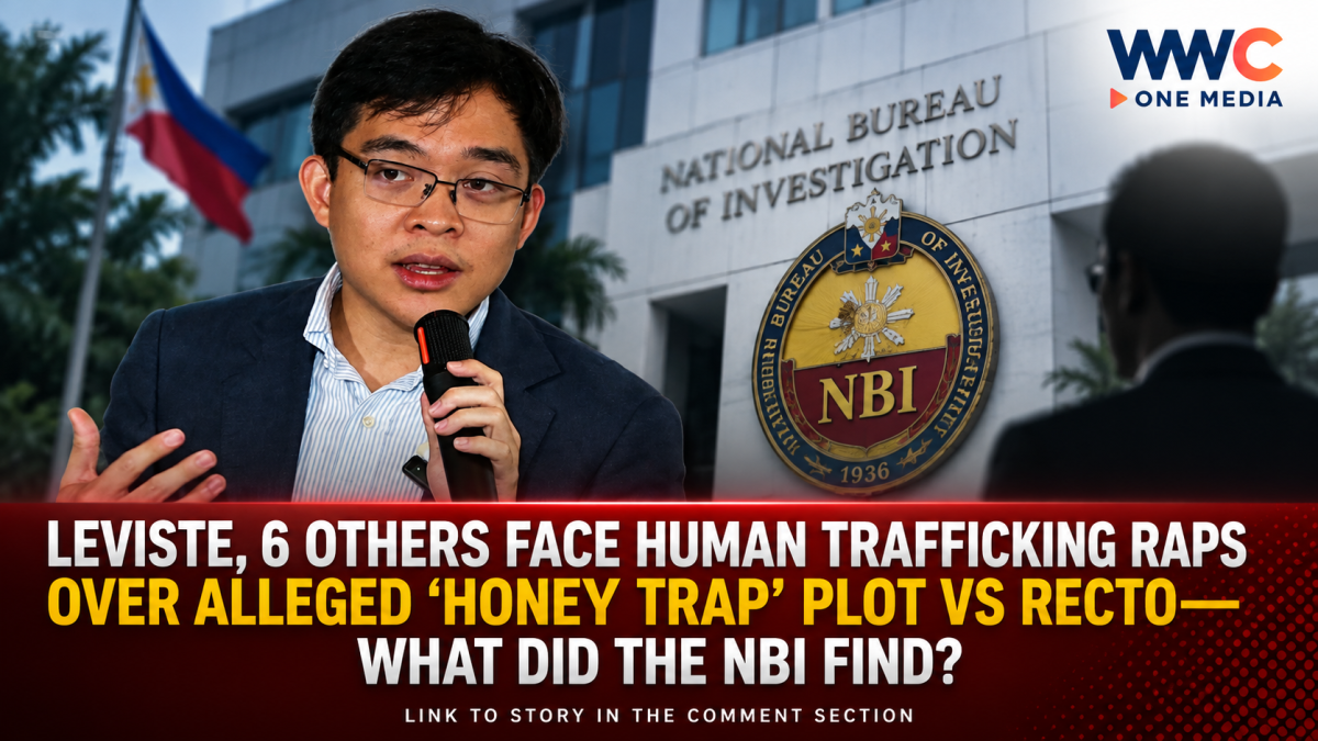 Leviste, 6 Others Face Human Trafficking Raps Over Alleged ‘Honey Trap’ Plot vs Recto—What Did the NBI Find?
