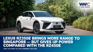 Lexus RZ350e Brings More Range to Singapore — But Gives Up Power Compared With the RZ450e