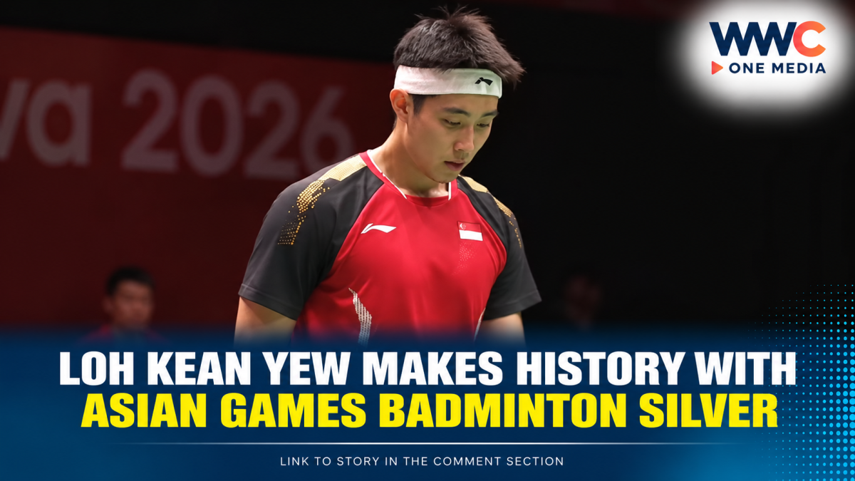 Loh Kean Yew Makes History With Asian Games Badminton Silver