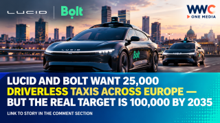 Lucid and Bolt Want 25,000 Driverless Taxis Across Europe — But the Real Target Is 100,000 by 2035
