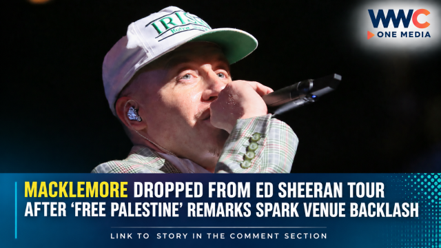 Macklemore Dropped From Ed Sheeran Tour After ‘Free Palestine’ Remarks Spark Venue Backlash
