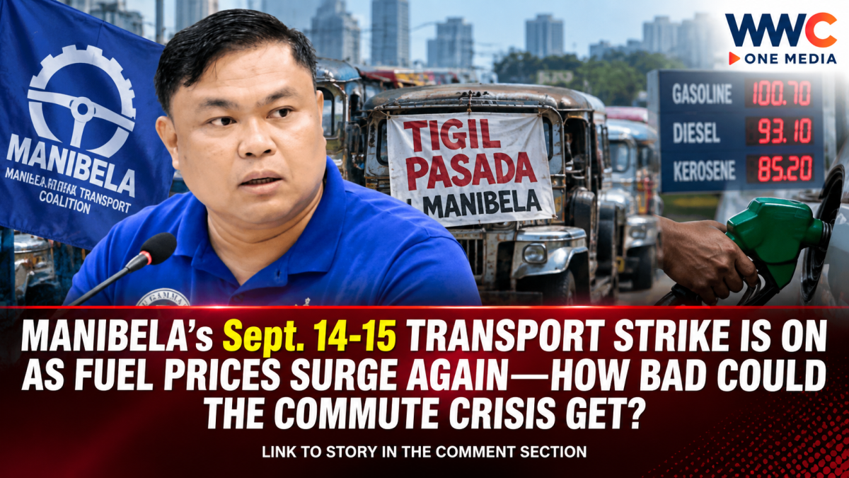 MANIBELA’s Sept. 14-15 Transport Strike Is On as Fuel Prices Surge Again—How Bad Could the Commute Crisis Get?