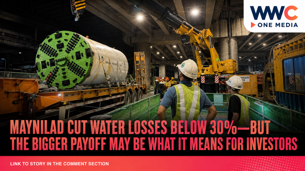 Maynilad Cut Water Losses Below 30%—But the Bigger Payoff May Be What It Means for Investors