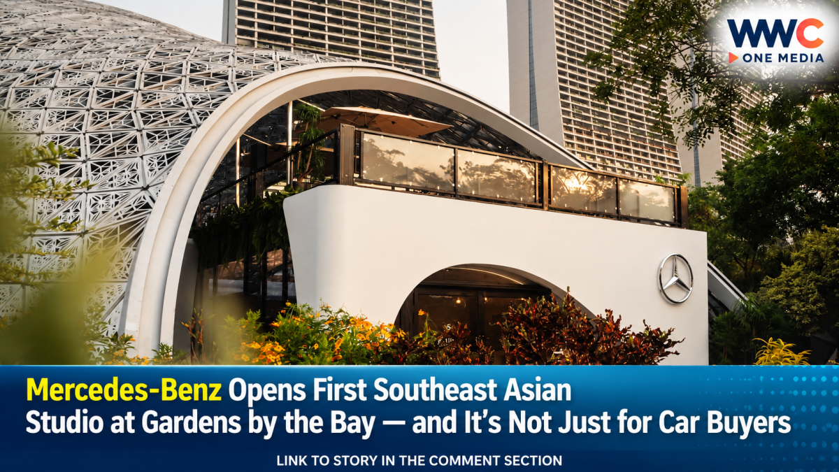 Mercedes-Benz Opens First Southeast Asian Studio at Gardens by the Bay — and It’s Not Just for Car Buyers