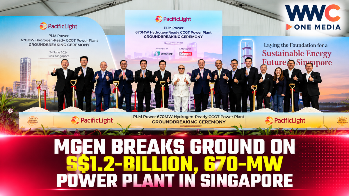 MGEN Breaks Ground on S$1.2-Billion, 670-MW Power Plant in Singapore