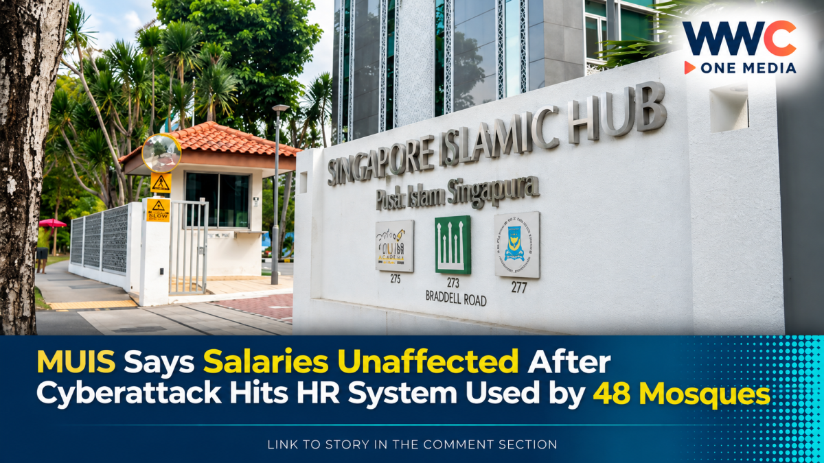 MUIS Says Salaries Unaffected After Cyberattack Hits HR System Used by 48 Mosques