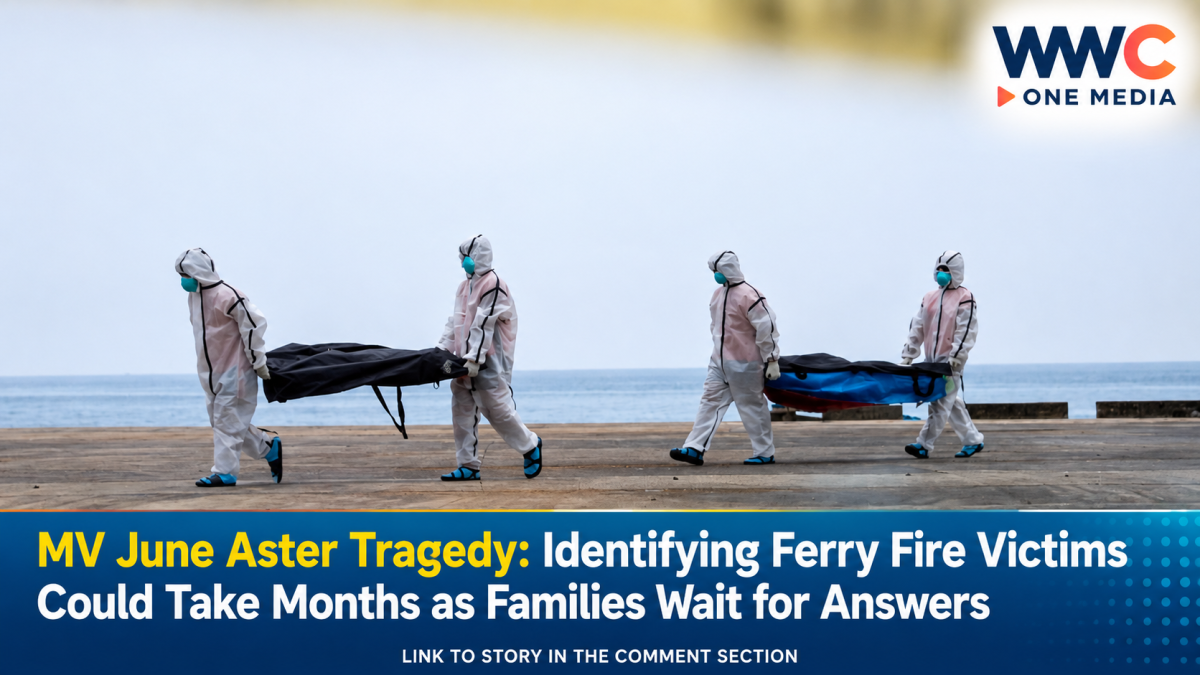 MV June Aster Tragedy: Identifying Ferry Fire Victims Could Take Months as Families Wait for Answers