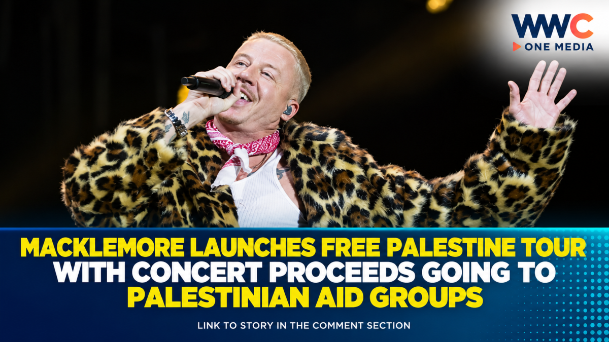 Macklemore Launches Free Palestine Tour With Concert Proceeds Going to Palestinian Aid Groups