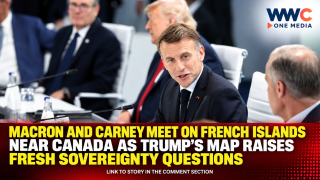 Macron and Carney Meet on French Islands Near Canada as Trump’s Map Raises Fresh Sovereignty Questions