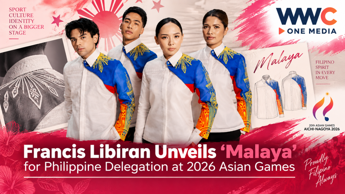 Francis Libiran Unveils ‘Malaya’ for Philippine Delegation at 2026 Asian Games