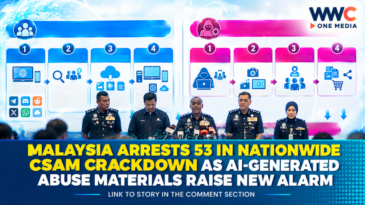 Malaysia Arrests 53 in Nationwide CSAM Crackdown as AI-Generated Abuse Materials Raise New Alarm