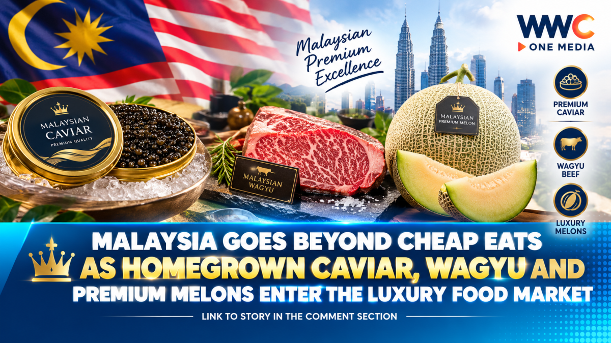 Malaysia Goes Beyond Cheap Eats as Homegrown Caviar, Wagyu and Premium Melons Enter the Luxury Food Market