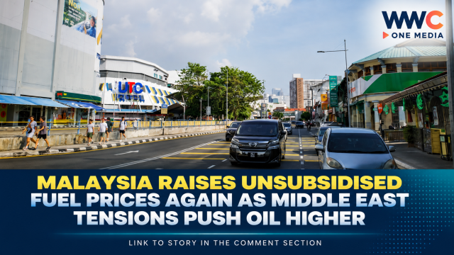 Malaysia Raises Unsubsidised Fuel Prices Again as Middle East Tensions Push Oil Higher