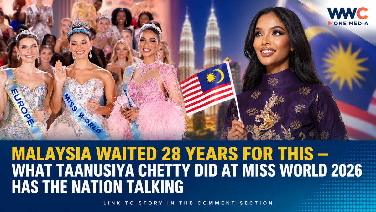 Malaysia Waited 28 Years for This — What Taanusiya Chetty Did at Miss World 2026 Has the Nation Talking