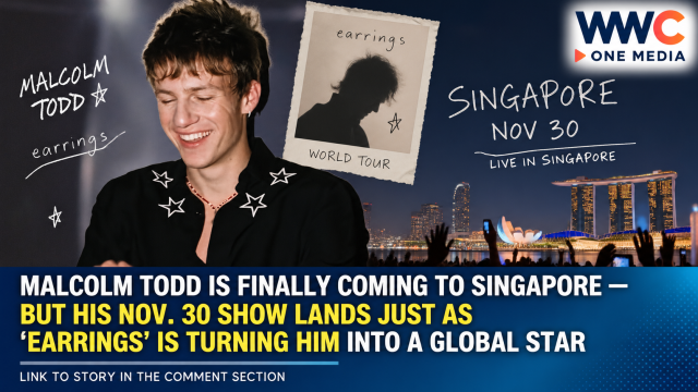 Malcolm Todd Is Finally Coming to Singapore — But His Nov. 30 Show Lands Just as ‘Earrings’ Is Turning Him Into a Global Star