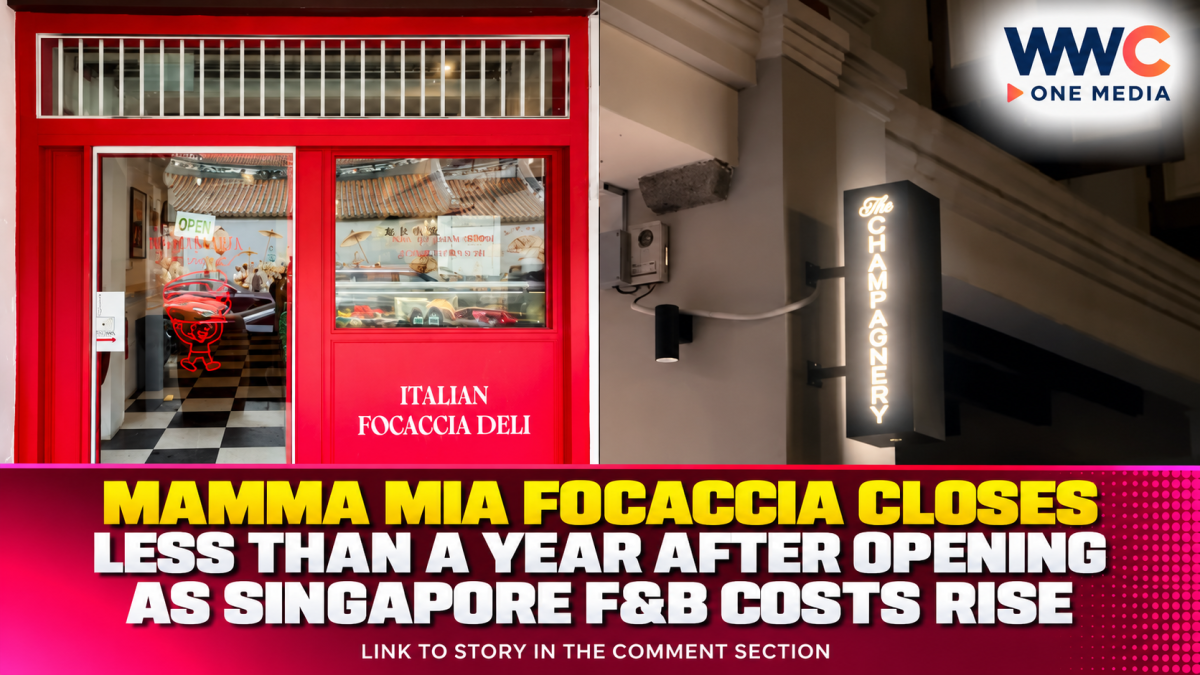 Mamma Mia Focaccia Closes Less Than a Year After Opening as Singapore F&B Costs Rise